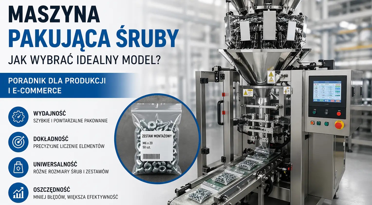 Maszyna pakująca do śrub — jak wybrać odpowiedni model
