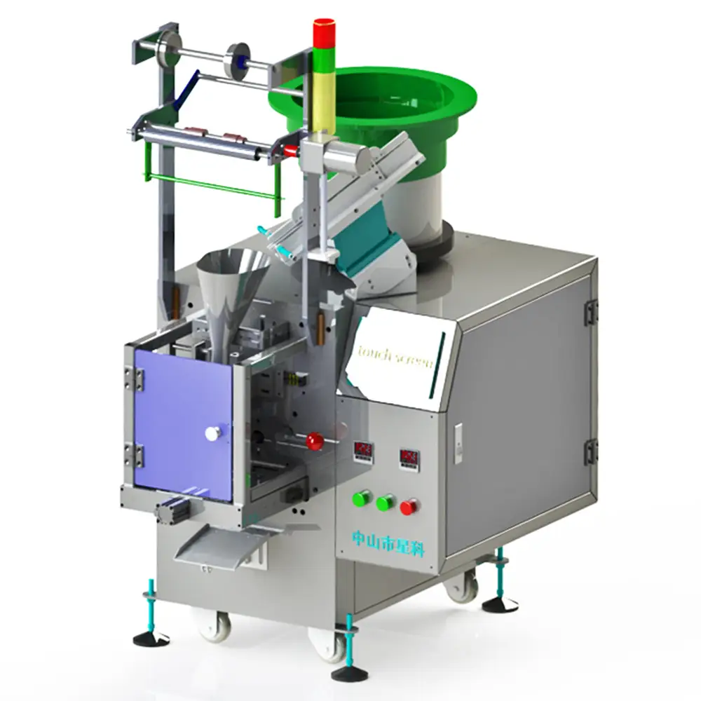 Automatyczne pakowanie drobnicy w worki foliowe